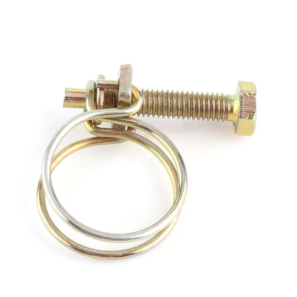 Vandslangeklemme i rustfrit stål 13 mm til 16 mm