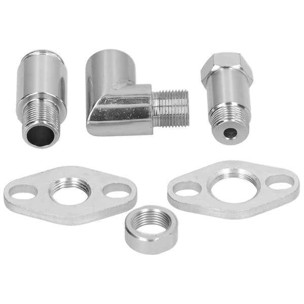 Universal O2 iltsensor Spacer Adapter Extension 90 Grader M18x1.5 Passer til Tacoma