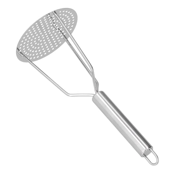 Ergonomisk kartoffelmoser i rustfrit stål