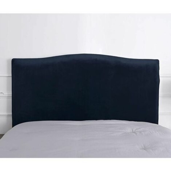 Elastiskt cover för sänggavel -150 cm-för sänggavel 140-170 cm (marinblå)