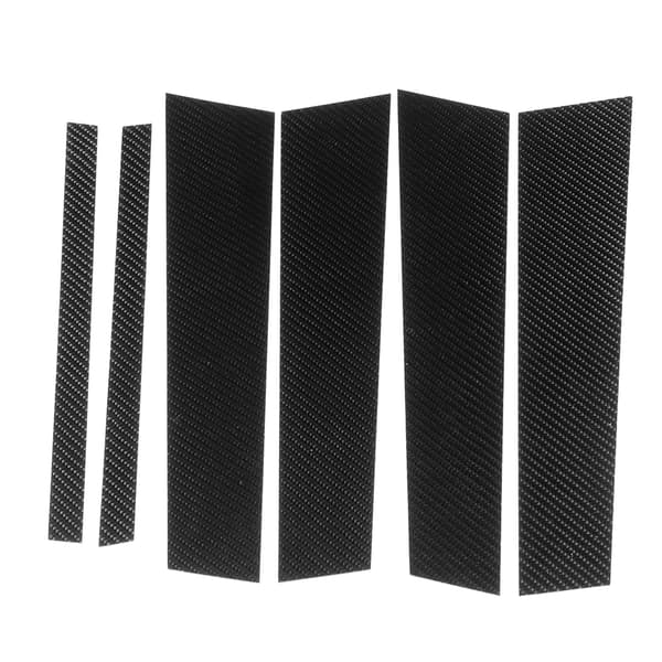 6st/set B-stolpskydd kolfiber exteriörskydd Dekor Passar för X1 E84 2011-2015