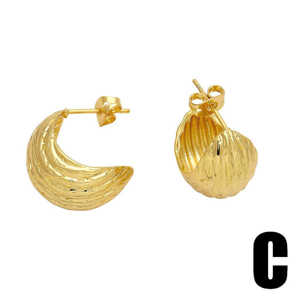 Korvakorut Vintage Zircon Metallic Element Muotikorut Ac9010 C