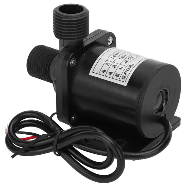 Borstlös Mini DC Cirkulationspump IP68 Vattentät 1320L H ZCT40 DC24V