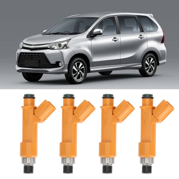 4 stk. drivstoffinnsprøytningsventil dyseadapter passer til Toyota AVANZA 23250-bz010