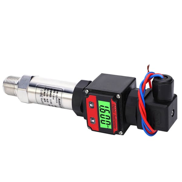 Digital LCD silikontrycksändarsensor 24V DC 4-20mA 0-800Kpa hög noggrannhet