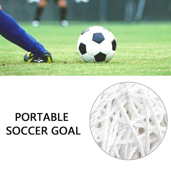 Fodboldmålsnet Udskiftning Standardstørrelse 10x7ft 18x7ft 24x8ft til Bane