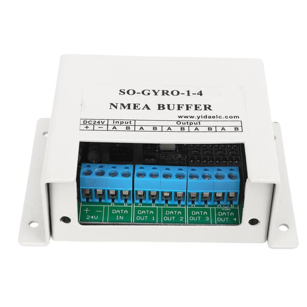 NMEA Buffer 1 ind 4 ud Marine Seriel Linjesplitter Isolerende Konverter Interface 24V Kredsløbssystem