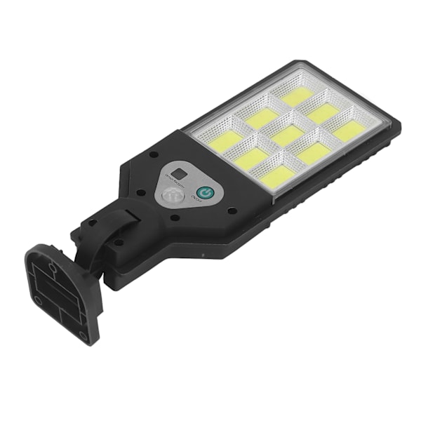 Högkänslig rörelsesensor solcellslampa med fjärrkontroll - Solcellsensorlampa IP64 vattentät COB vit belysning