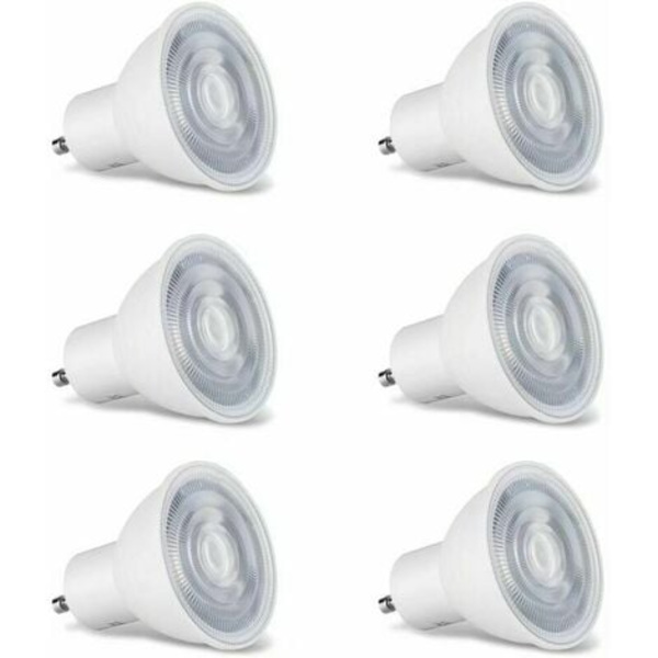 GU10-lampor Varmvita 3000K, GU10 LED-lampa 5W Glödlampa 40W Ekvivalent, 350LM Strålvinkel 180 grader Breda strålar, Ej dimbar GU10 Typ LED Spot Li
