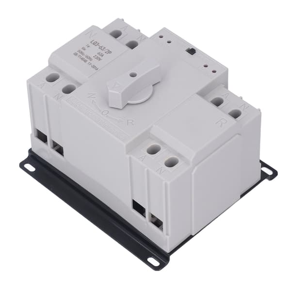 AC230V 63A 2P Automatisk Omkopplare Dubbel Strömbrytare Elektrisk Utrustning