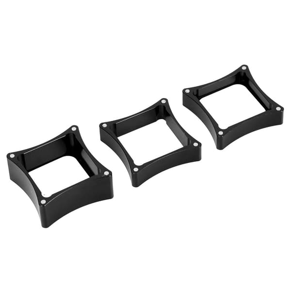Snooker-kridtholder i aluminium (sort)