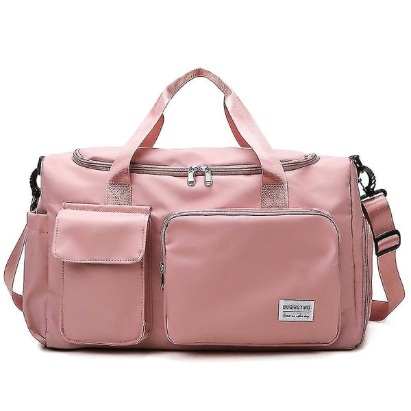Urheilulaukku kuivan ja märän erotteluun Pink