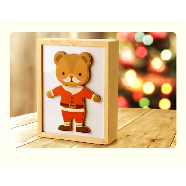 MG-Bear Change 3D pusselspel,