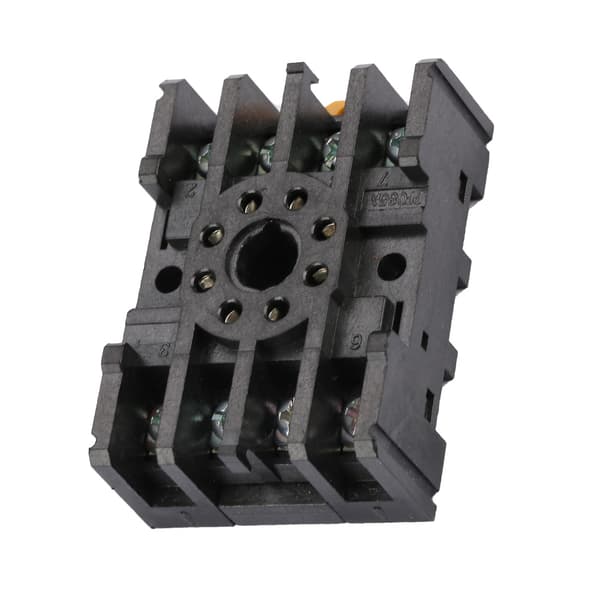 PF085A 300V 7A 8-Pin Reläsockel för DIN-skena
