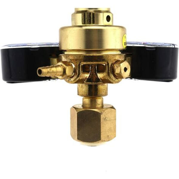 CO2-gascylinderregulator Argonblandning Mig Tig Svetsning 0-315 Bar Dubbeltrycksreducerare 2 Enstegsmätare Inlopp L 21