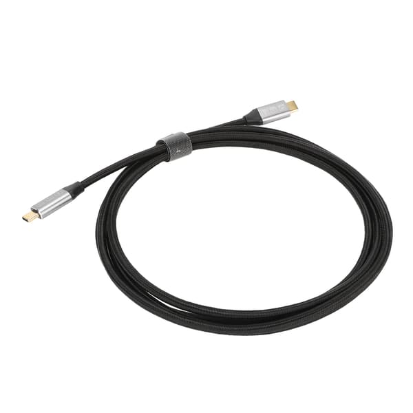 USB C till USB C 3.1 Gen 2-kabel 100W 20V 5A Power Delivery 4K 60Hz Video Output 10Gbps Data Sync USB C-kabel med E-markerchip 1m