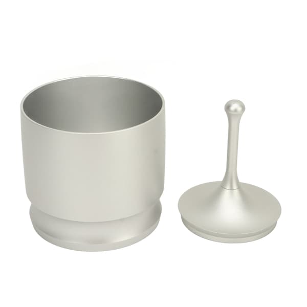 58 mm Sølv Aluminium Legering Kaffe Doseringsring Anti Statisk Kaffeholder