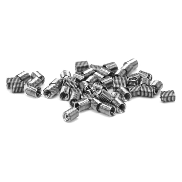 50 kpl Kierretangon korjaussuoja Holkki Reducer Mutterikiinnike M1.6 x 0.35 3D