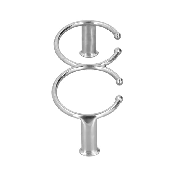 Dobbelt åben ring kopholder 316 rustfrit stål universal til bådspil bord sofa biler