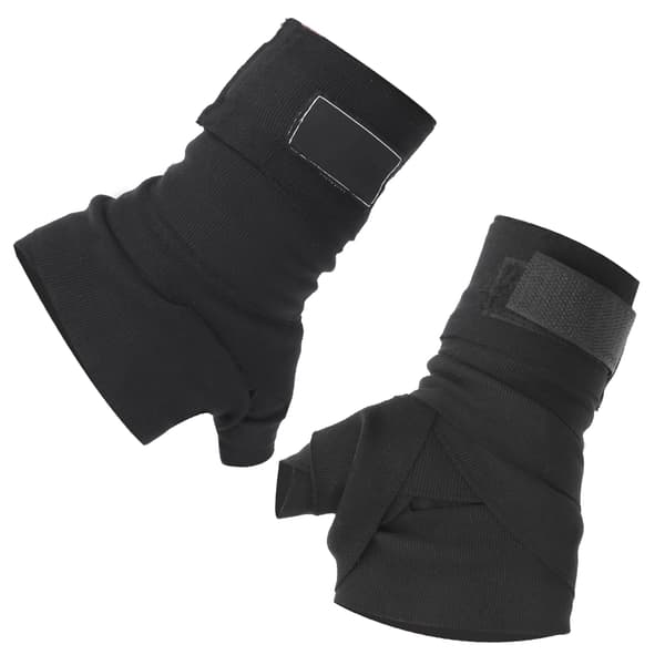 3M Sorte Polyurethan Bokse Håndbind Elastisk 3m Kamp Sanda Muay Thai Sportsrem