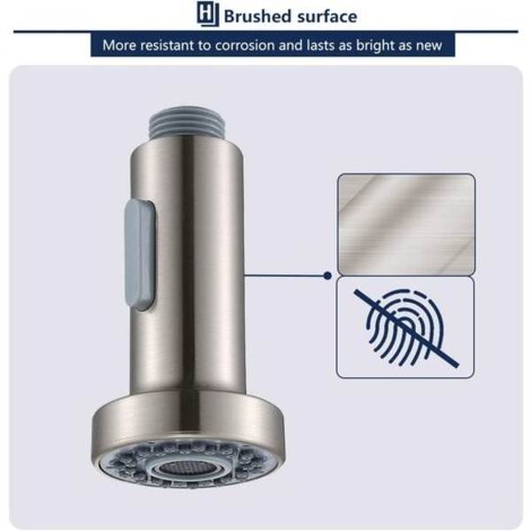 Handduschblandare Köksvaskblandare Press Down Pro Head 2 Funktioner Jets Köksblandare Universal Handduschblandare Ac