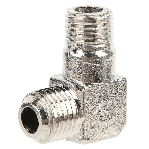 1/4 x 14 Sink Alloy Rettvinklet Albue Luftpumpe Rørfitting
