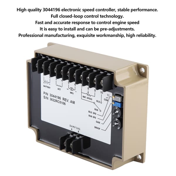 Elektronisk hastighetsregulator 3044196 Generator Hastighetskontrollkort