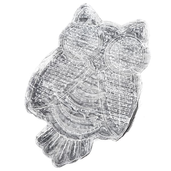 Uggla Broderi Patch DIY Hantverk Tyg Applikation Klädtillbehör