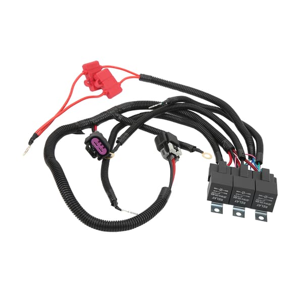 ECU-styring Dobbelt elektrisk ventilator opgraderingsledningsnet Stabil ydeevne til lastbil SUV 1996-2006