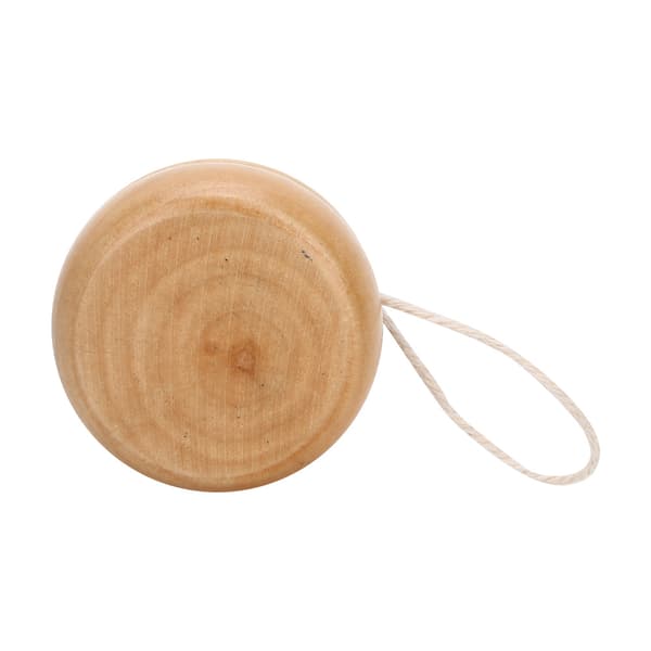 Træ Yo-Yo-sæt - 3 dele, håndlavet, mini-rund form, gør-det-selv håndværk til babyer
