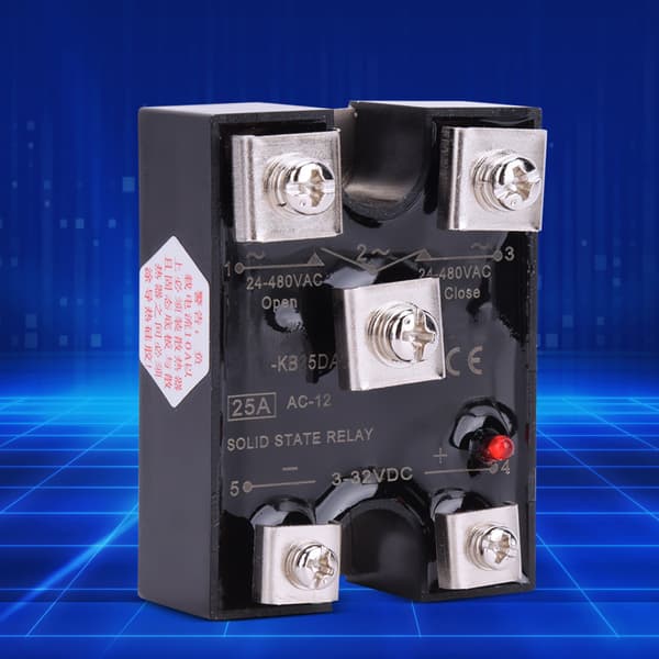 BERM KB25DA 25A Solid State Relay 1NO1NC DC-styrt AC SSR