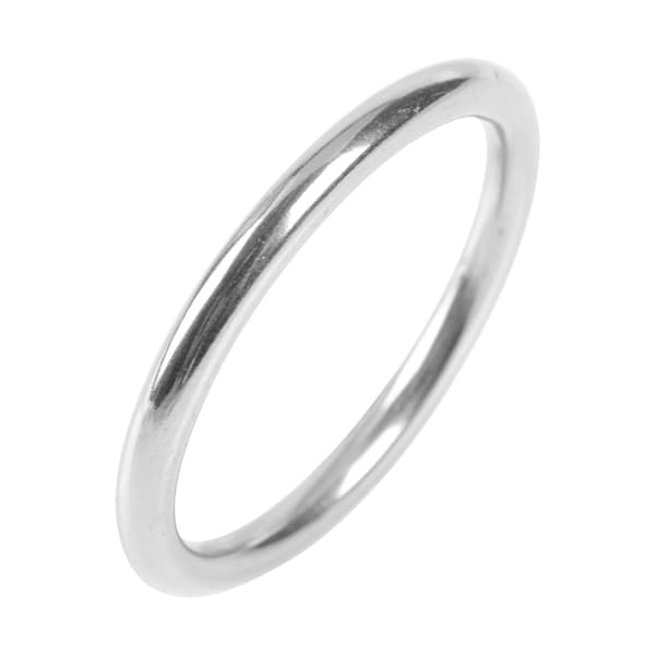 304 Rostfritt Stål Svetsad O-ring 5mm Linjediameter 45mm Innerdiameter Dykningstillbehör