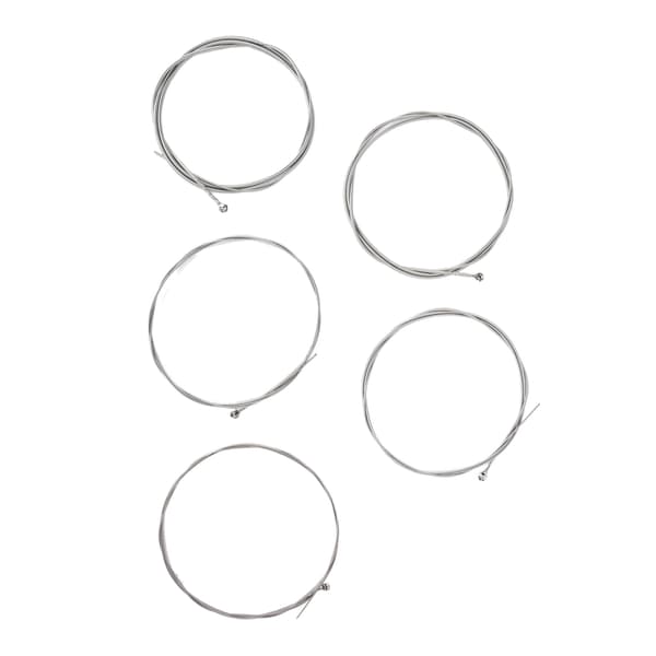 Basgitarrsträngar Lindade Nickel Legering Naturlig Känsla Runda Bassträngar för Basist 5 Strängar BW830