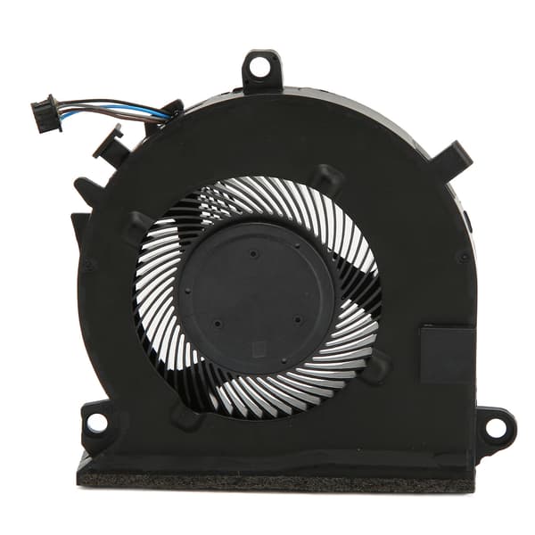 CPU-blæser med 4-polet stik, aluminium ABS DC 5V 0,5A, udskiftningsblæser til bærbare computere, til HP Pavilion Gaming 15 Ec, til 15 Ec0013dx