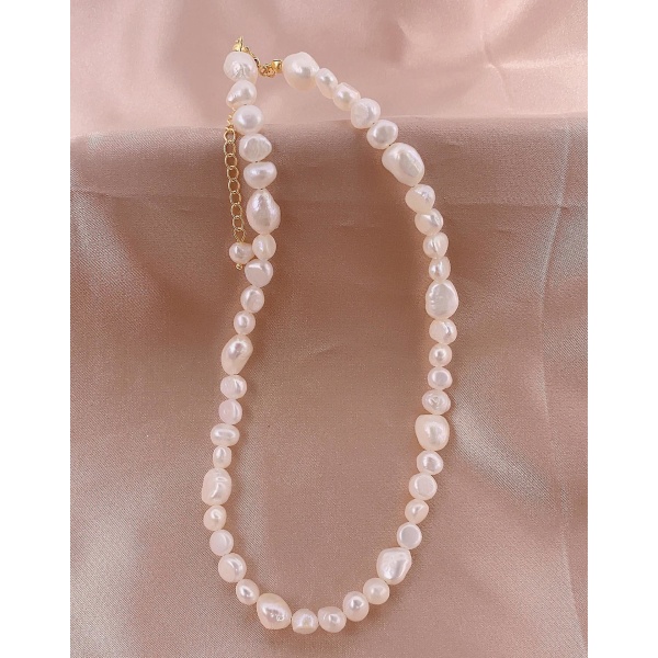 Halsband Vintage Irregular Baroque Pearl Girls&#39; Modesmycken Ac3314 necklace A711