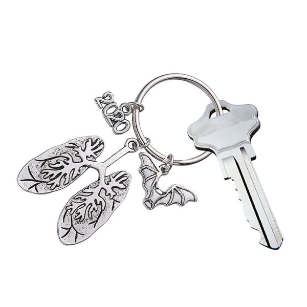 1 st Nyckelring Bat Sjuksköterskor Dag Nyckelringar Nyckelhållare Hänge Ornament Nyckelringar För Inredning Sjuksköterska