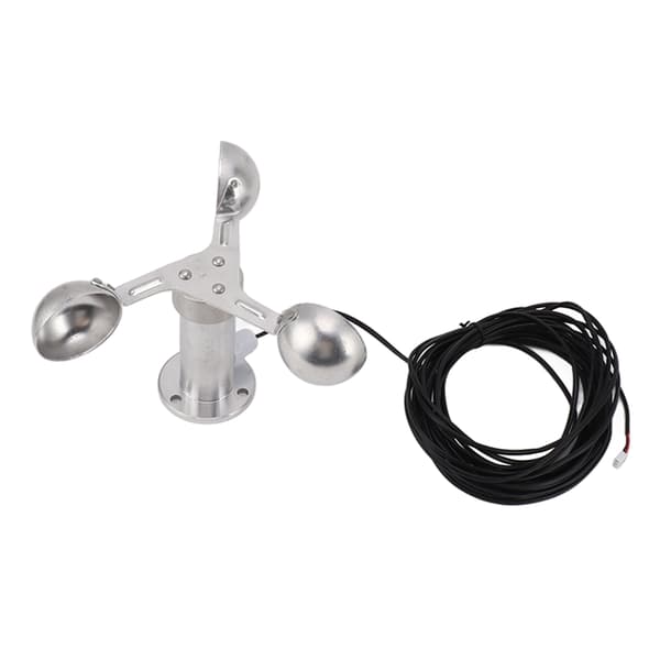 Vindhastighetssensor i legering 3-kopps anemometer 0-3,8V