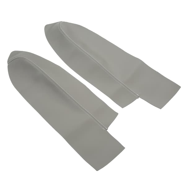 1 par framdörrpanel armstödsskydd mikrofiberläder bilinteriörtillbehör ersättning för CRV 2007-2011 grå