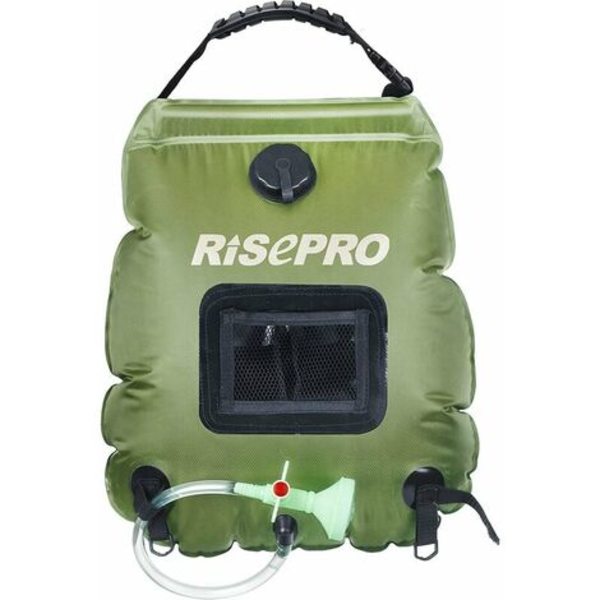 Solar duschväska, 20 liter, camping, temperatur 45°C, vandring, klättring