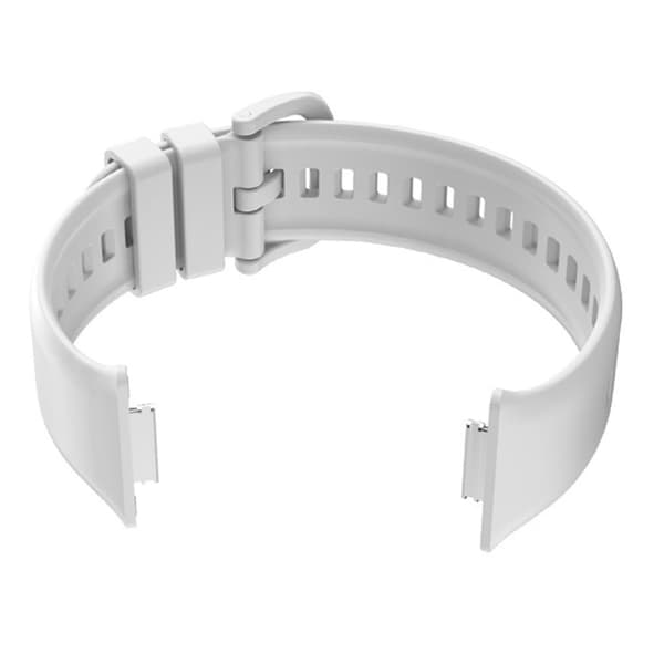 Justerbar Silikone Smart Watch Rem til Huawei Watch Fit 2 Hvid