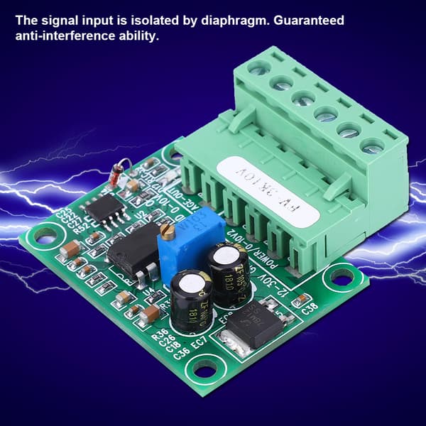 FV 3KHz 10V Frekvensspenningsomformer Modul 0 til 3Khz til 0 til 10V Digital til Analog Signalmodul