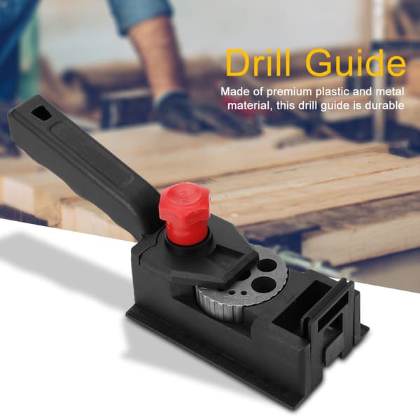 Träbearbetning Dowel Hål Borrguide Set 38 st