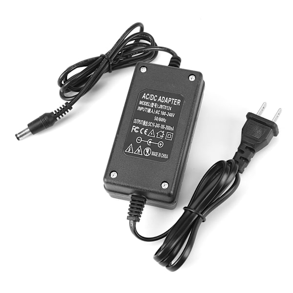 Universal AC DC Strømforsyningsadapter 1 24V 2A Motorhastighetskontroller US Plugg 100 240V