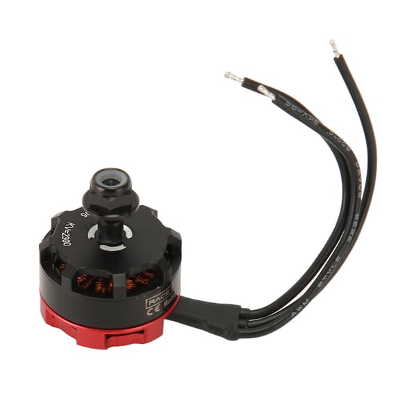 RS2205 2300KV Borstlös Motor CW CCW 3-4S för FPV Racing Drone Multikopter Svart