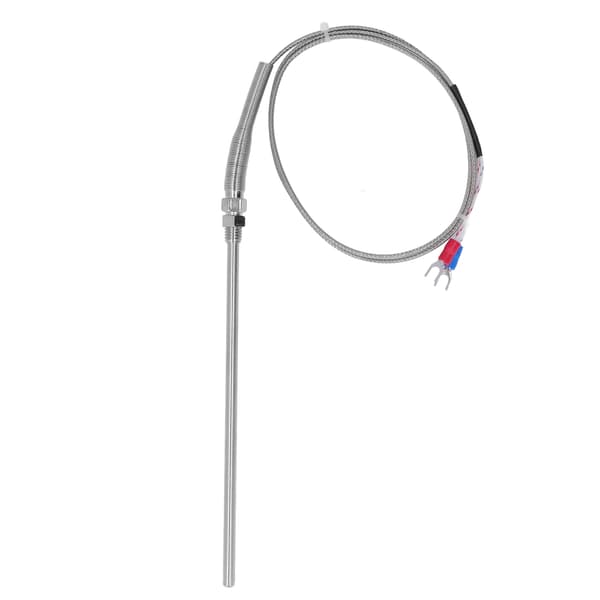 BERM K-typ Termoelement Temperaturkontrollsensor 0‑400℃ 150mm Sond 1m Kabel