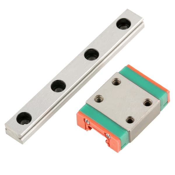 Miniature lineær skinne guide glideblok 7mm bredde 55mm