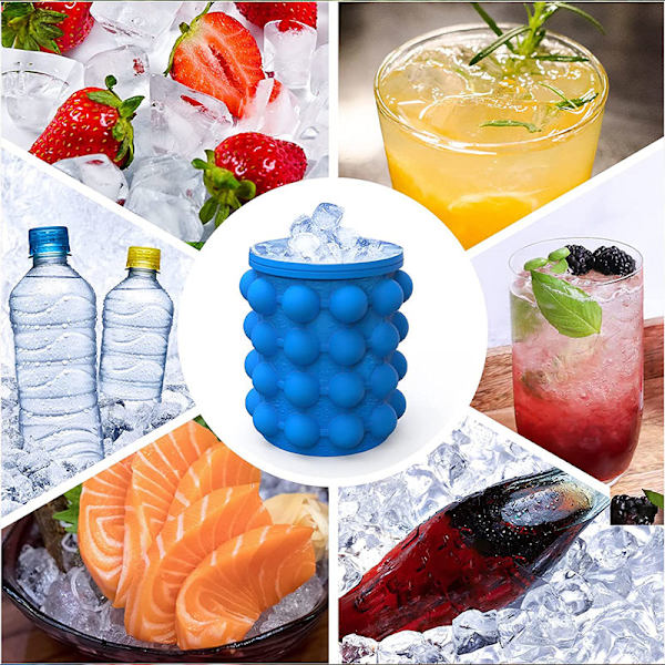 Silikon Ice Bucket Ice Cup Silikon Ice Cube Maker