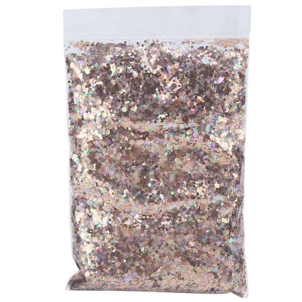 MHB 22400 PET Hexagonal Brons Nagelglitter för Nagelkonst Makeup