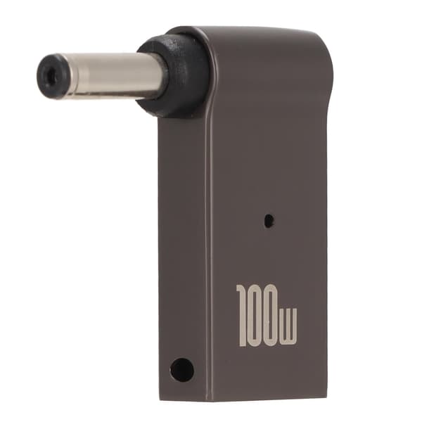 USB C til DC Lader PD Hurtiglading Aluminiumlegering 100W Strømadapter 4x1.35mm