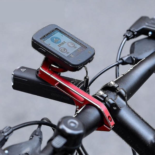 Cykelcomputer monteringsbeslag Gps Speedometer Stopur Holder, sort
